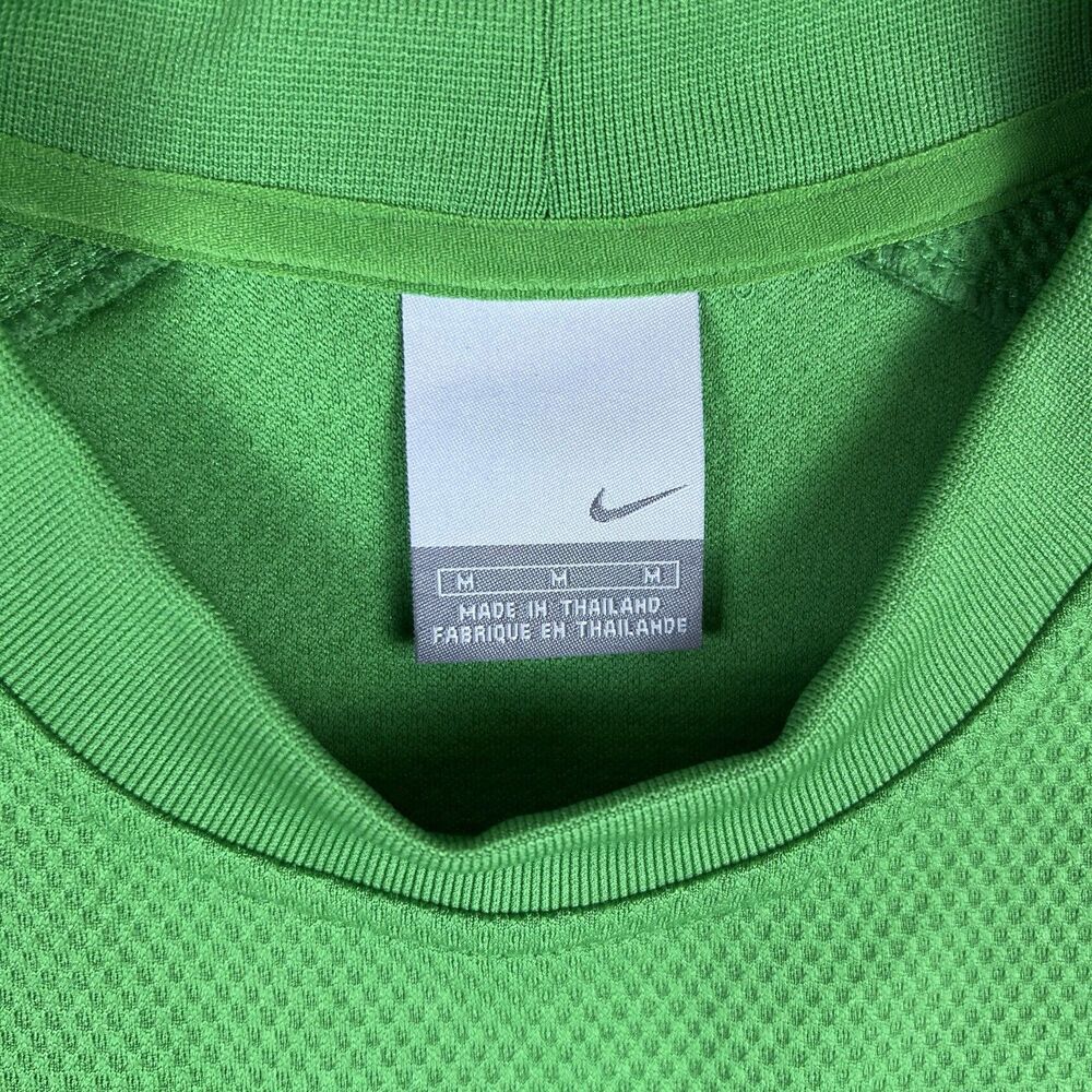 Vtg Nike Basketball Men's Shirt Long Sleeve Boston Celtics Green Y2K Size Medium - Picture 6 of 14